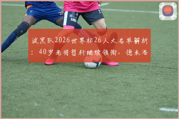 波黑队2026世界杯26人大名单解析：40岁老将哲科继续领衔，德米洛维奇等入选，附球员年龄与俱乐部信息